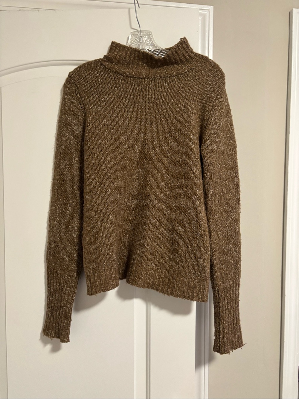 ZARA, Knit Brown Women's Sweater, Size Medium